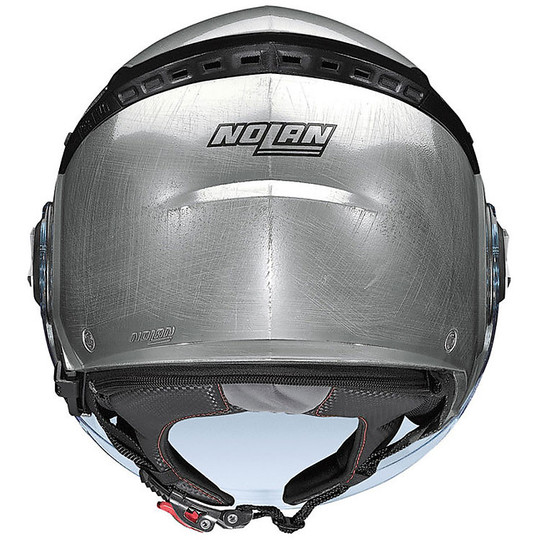 Helmet Demi Jet Jet Nolan N33 Evo Fade 009 Silver