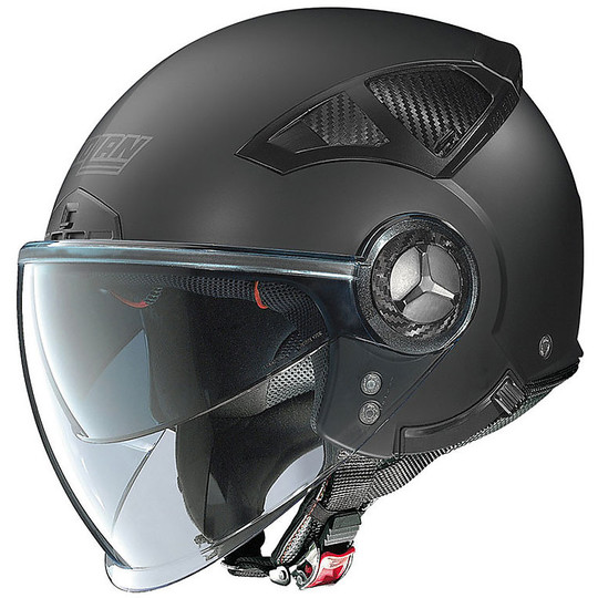 Helmet Demi Jet Nolan N33 Evo Classic 004 Black Opaco