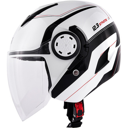 Helmet Givi 12.3 Stratos Thanatos White
