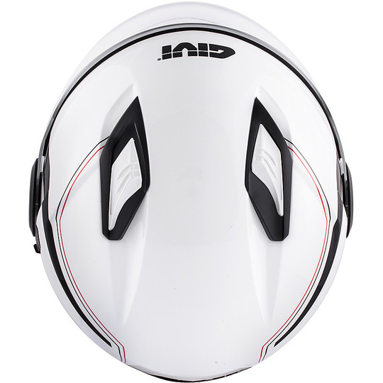 Helmet Givi 12.3 Stratos Thanatos White