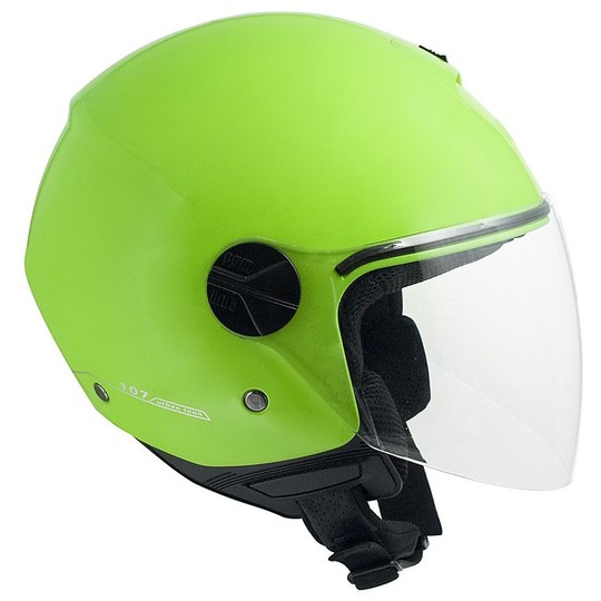 Helmet Honda CGM 107A Florence Long Yellow Fluo Visor