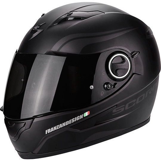 Helmet Integral Scorpion Exo-490 Luz Matt Black Silver