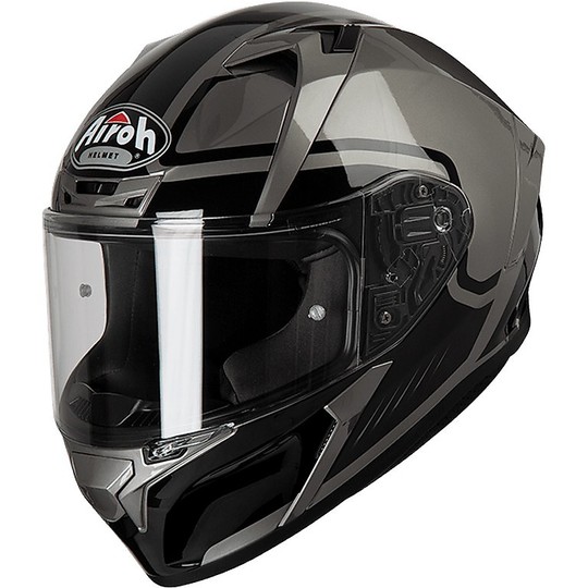 Helmet Integrale Moto Airoh VALOR MARSHALL Shiny Gray