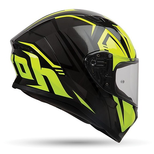 Helmet Integrale Moto Airoh VALOR RAPTOR Glossy Yellow