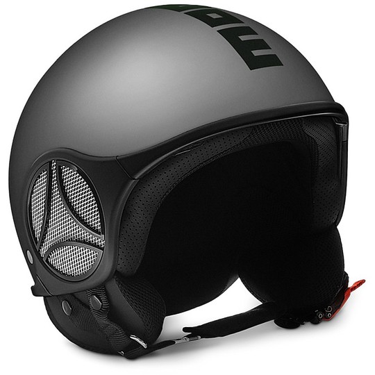 Helmet Momo Design Momo Design Minimomo S Alluminio Frost nero