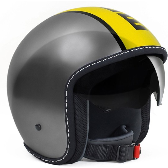 Helmet Momo Jet Momo Design Black Anthracite Blade Black
