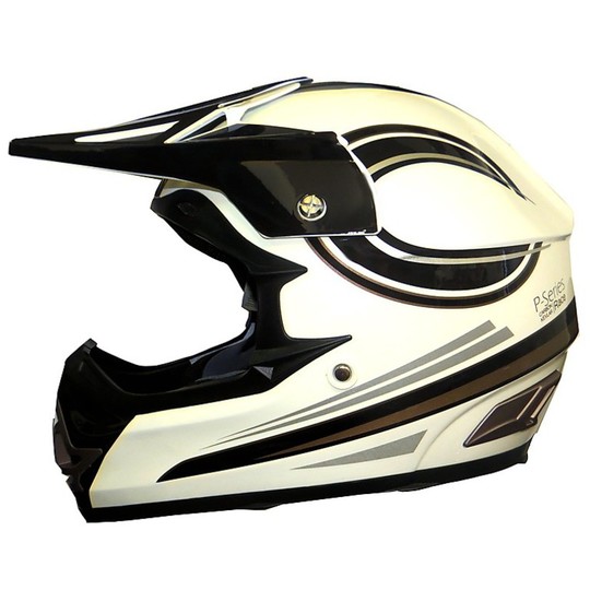 Helmet Moto Cross Enduro 610 CGM moonshine Fiber Carbon Lightweight