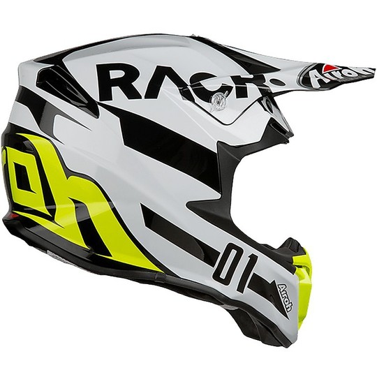 Helmet Moto Cross Enduro Airoh Twist RACR Polished