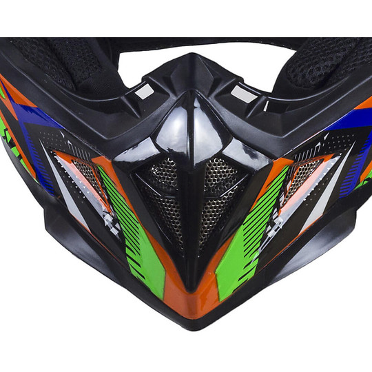 Helmet Moto Cross Enduro CGM 209G WINNER Orange