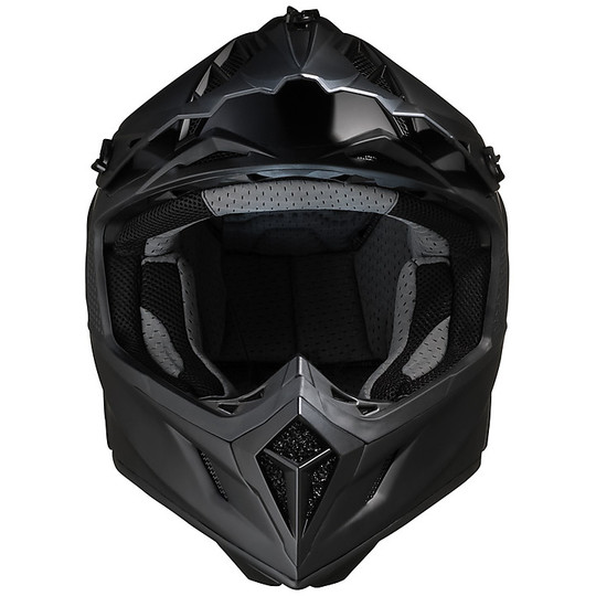 Helmet Moto Cross Enduro Fiber Ixs 189 1.0 Matt Black