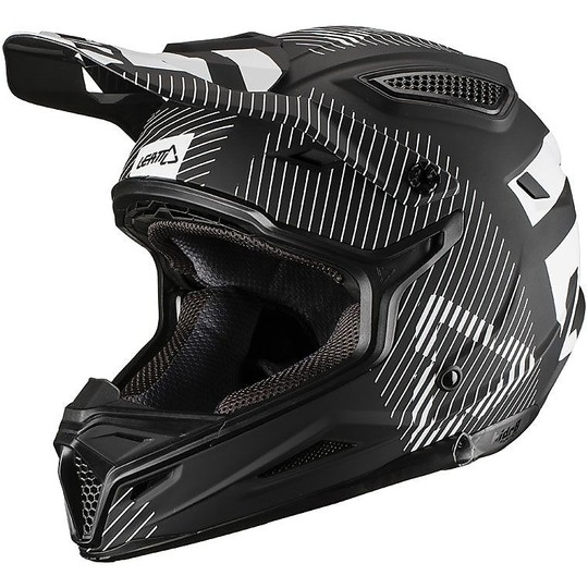 Helmet Moto Cross Enduro Leatt GPX 4.5 V19.2 JUNIOR Black Helmet