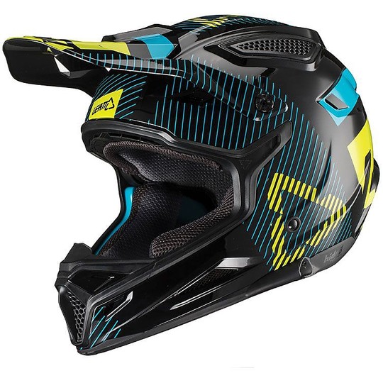 Helmet Moto Cross Enduro Leatt GPX 4.5 V19.2 JUNIOR Black Lime