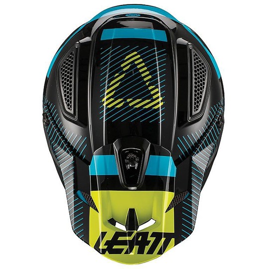 Helmet Moto Cross Enduro Leatt GPX 4.5 V19.2 JUNIOR Black Lime