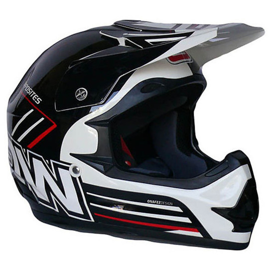 Helmet Moto Cross Enduro O'Show Evolution Opposite Fiber Lightweight