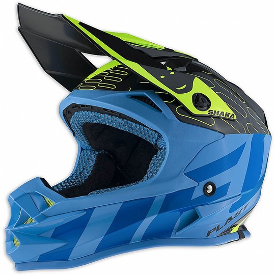 Helmet Moto Cross Enduro Ufo Onyx Shaka Blue