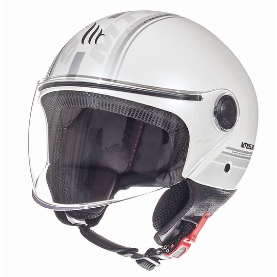 Helmet Moto Helmet MT Helmets STREET Entire E6 White Pearl