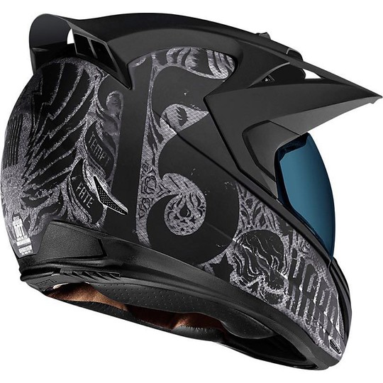 Helmet Moto Integral All Road ICON Variant Construct Hard Luck