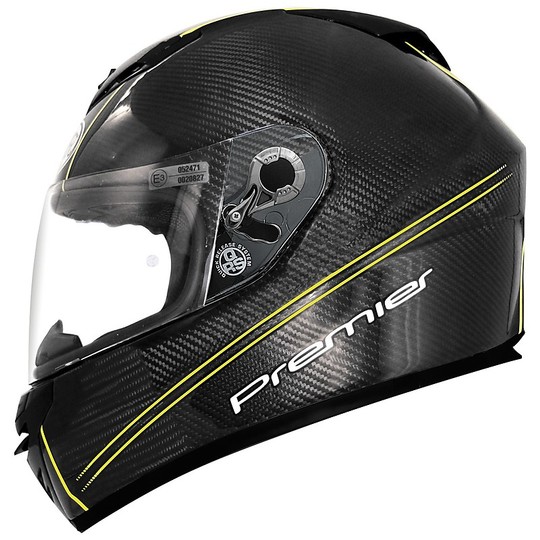 Helmet Moto Integral Carbon Premier Dragon Evo Carbon TY