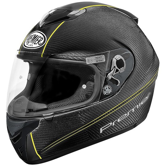 Helmet Moto Integral Carbon Premier Dragon Evo Carbon TY