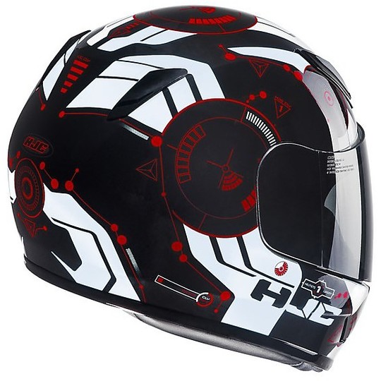 Helmet Moto Integral Child HJC CL-Y Simitic MC1
