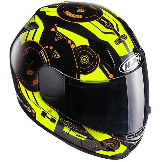 Helmet Moto Integral Child HJC CL-Y Simitic MC4H