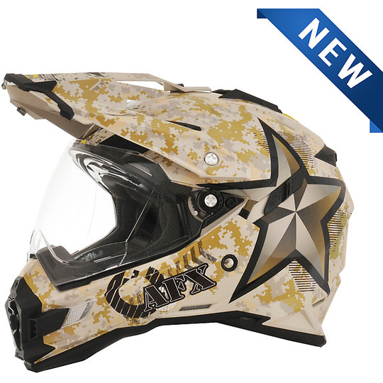 Helmet Moto Integral Dual Sport Afx FX-41DS coloring Marpat