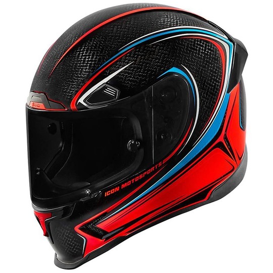 Helmet Moto Integral Fiber ICON Airframe Carbon Pro Halo Glory