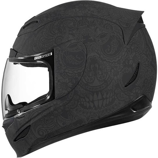 Helmet Moto Integral Fiber ICON Airmada Chantilly Black