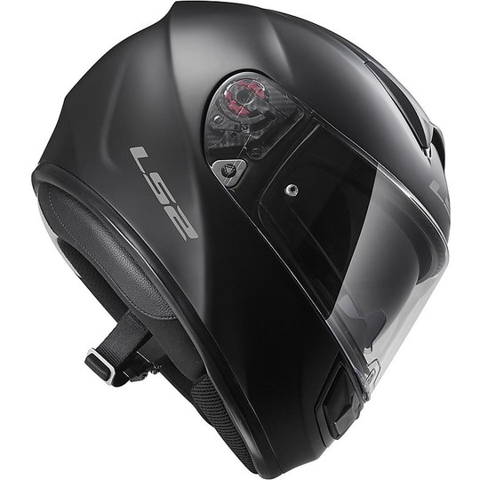 Helmet Moto Integral Fiber LS2 FF397 Vector Mono Matt Black