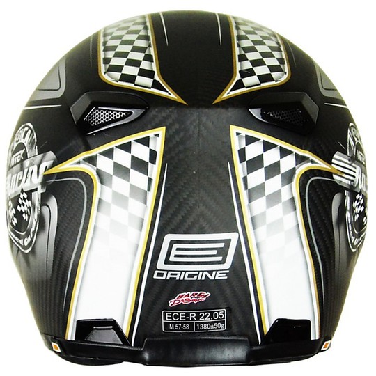 Helmet Moto Integral Fiber Origin ST Champion Black