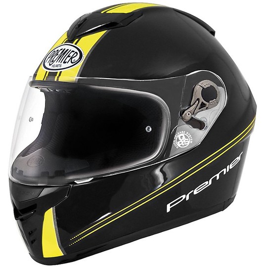 Helmet Moto Integral Fiber Premier Dragon Evo TY Fluo