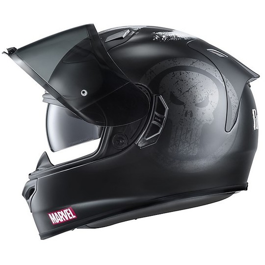 Helmet Moto Integral Hjc FG-ST Double Visor Marvel Punisher MC5SF