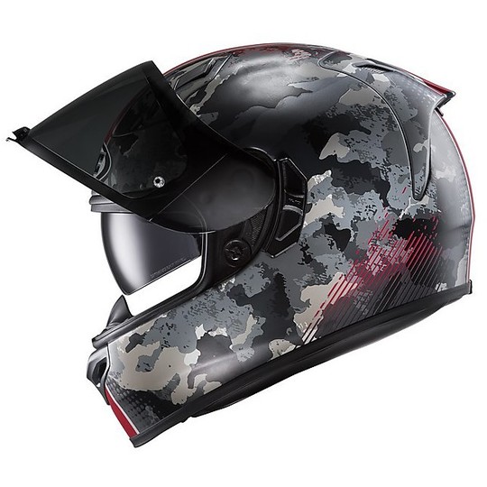 Helmet Moto Integral Hjc FG-ST Double Visor Void MC1SF