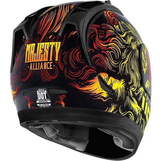 Helmet Moto Integral ICON Alliance Majesty blacks