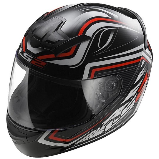 Helmet Moto Integral LS2 FF352 Rookie Ranger Black / Red