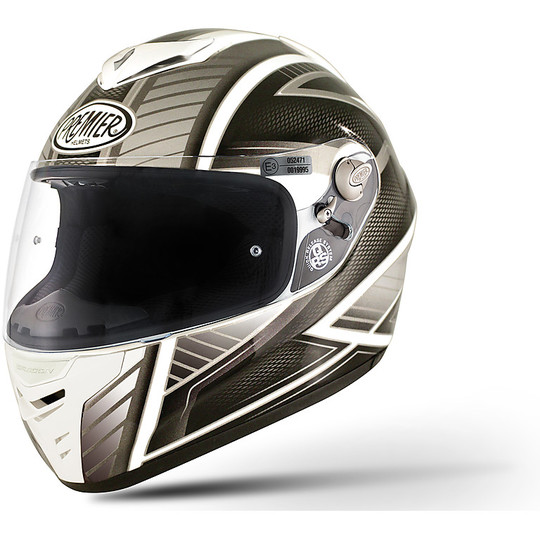 Helmet Moto Integral Premier Dragon Ages IM9 BM Italy Black