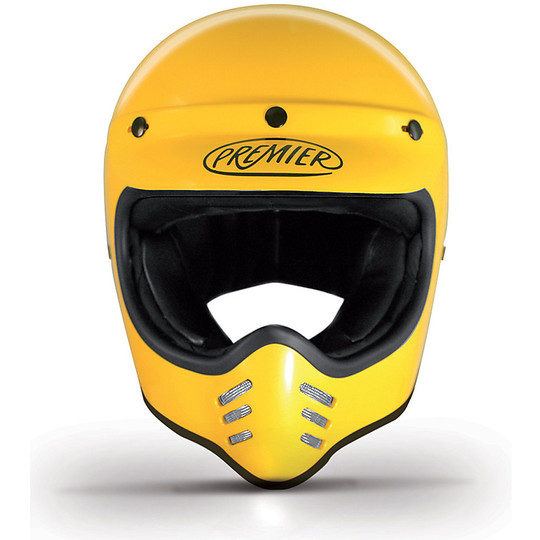 Helmet Moto Integral Premier Trophy Style 70 MX Mono Yellow