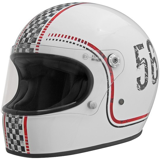 Helmet Moto Integral Premier Trophy Style 70s FL8