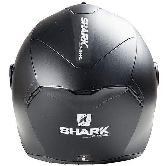 Helmet Moto Integral Shark D-skwal Blank Matt Black