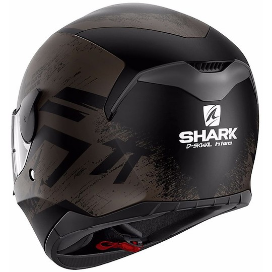 Helmet Moto Integral Shark D-skwal HIWO Mat Black
