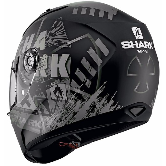 Helmet Moto Integral Shark RIDILL SKYD Mat Black