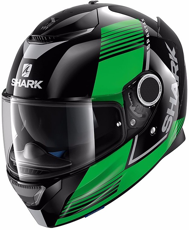 Shark store green helmet