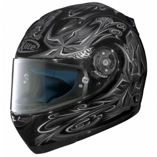 Helmet Moto Integral X-Lite 801RR coloring Mask Black