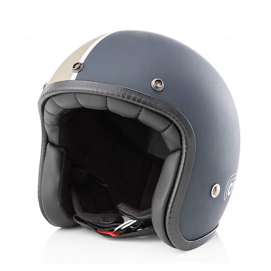 Helmet Moto Jet Acerbis Collection OTTANO Blue Green