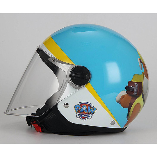 Helmet Moto Jet Child BHR 713 Nickelodeon Rubble Paw Patrol