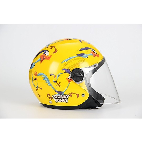 Helmet Moto Jet Child BHR 713 Warner Bros Road Runner With Visor