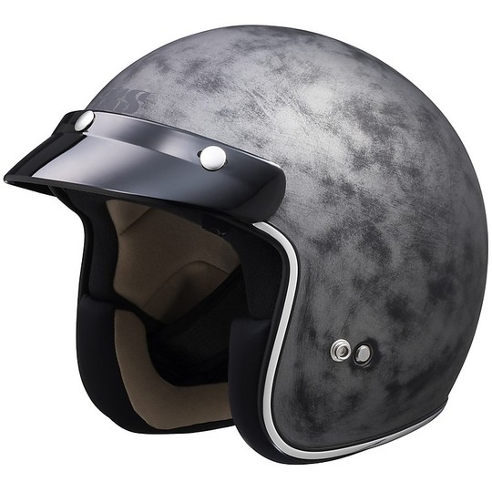 Helmet Moto Jet Custom Ixs 77 2.3 Scratch Paint