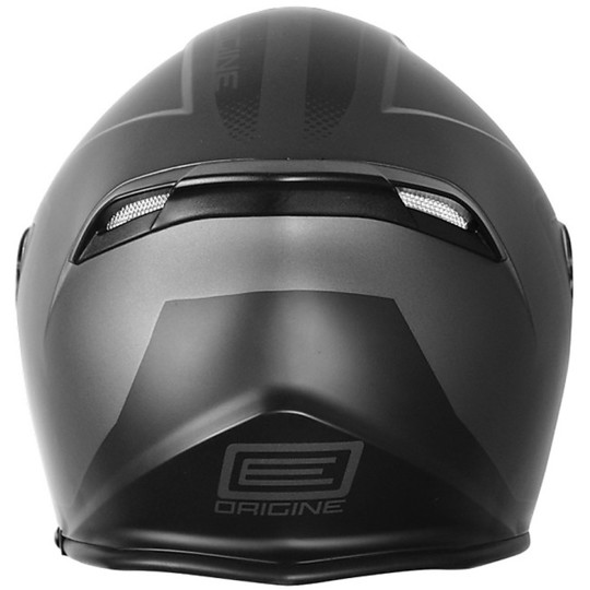 Helmet Moto Jet Double Visor Origin Palio 2.0 Flow 2.0 Black Titanium