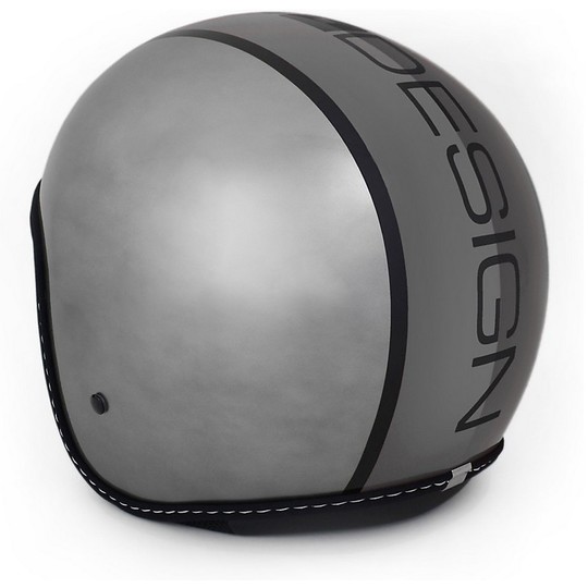 Helmet Moto Jet Momo Design Blade Anthracite Glossy Gray