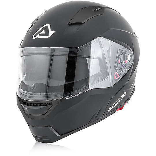 Helmet Moto Modular Acerbis Box G-348 Matt Black